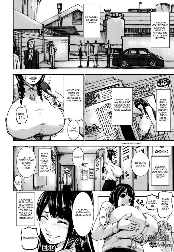 Page 20 of manga La Fabbrica del Latte