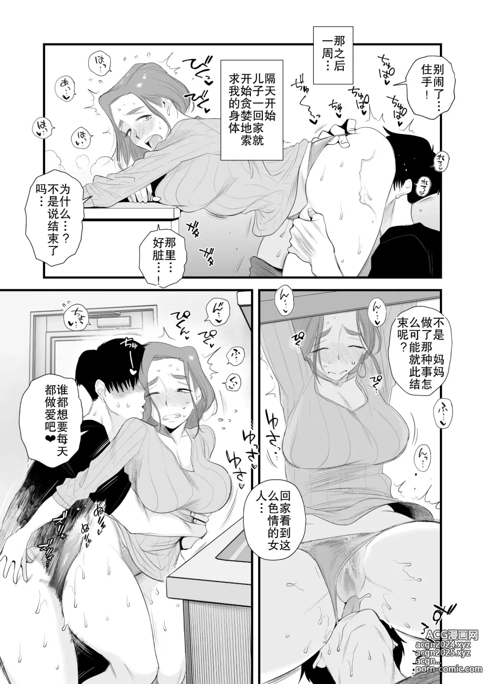 Page 29 of doujinshi 父亲公认!长谷川家的母子关系~夫妻卧室・中出编~