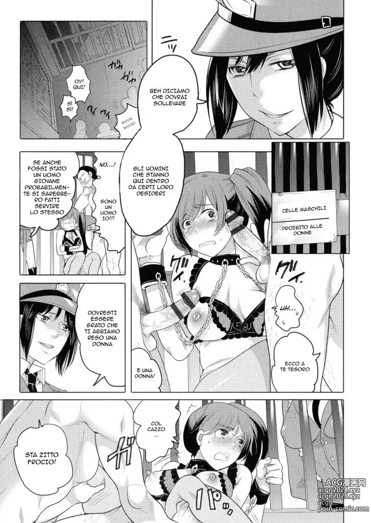 Page 5 of manga Diventare una Prigioniera