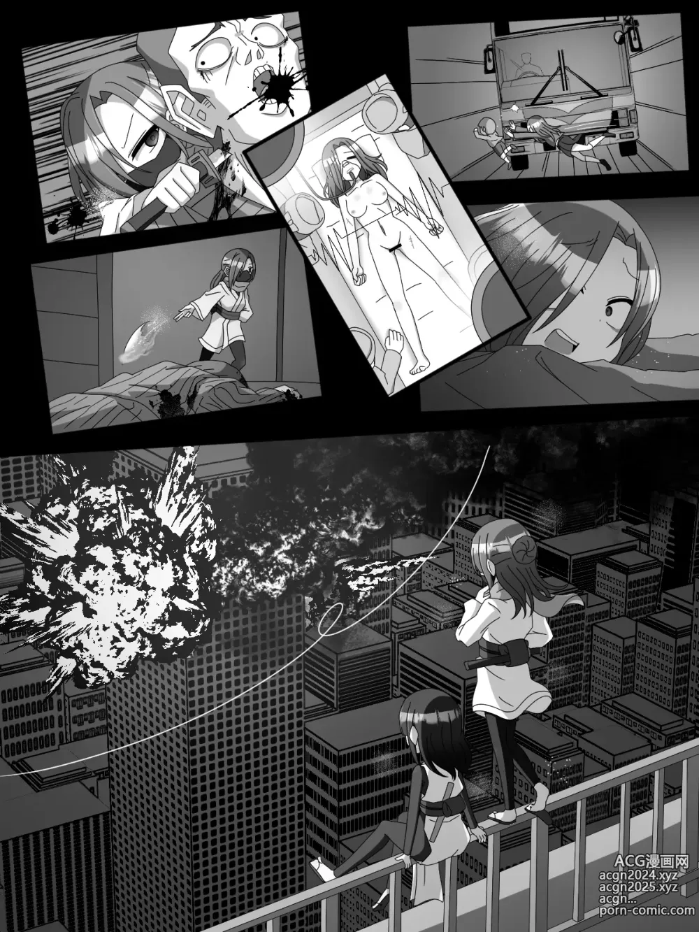 Page 28 of doujinshi Fujimi Taika no Onna Ninja FutaNin Tsubaki