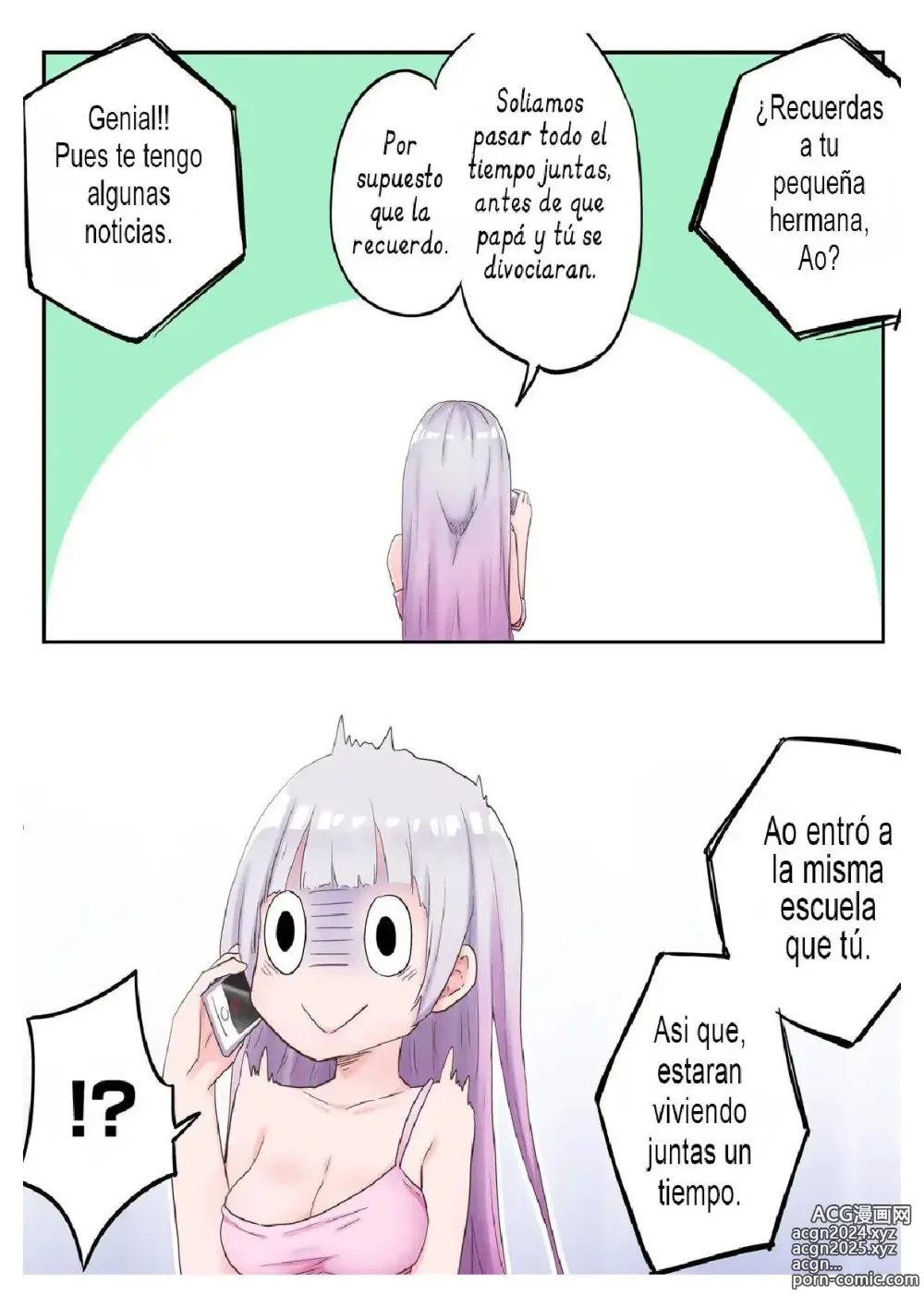 Page 7 of manga La Vida Yuri de las Hermanas Gemelas.