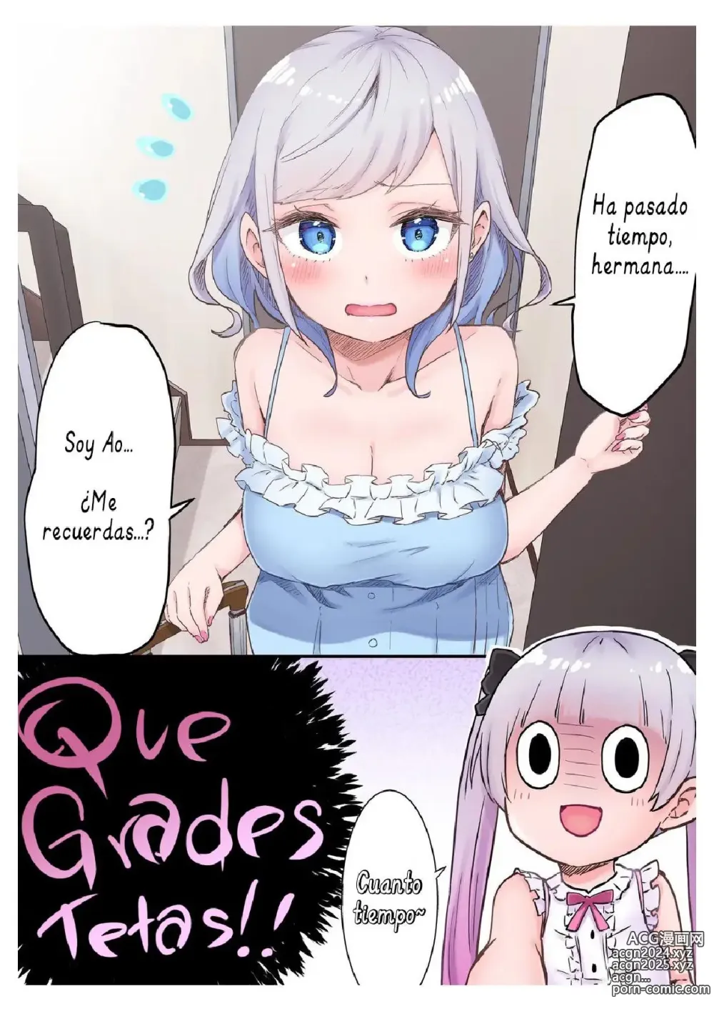 Page 9 of manga La Vida Yuri de las Hermanas Gemelas.