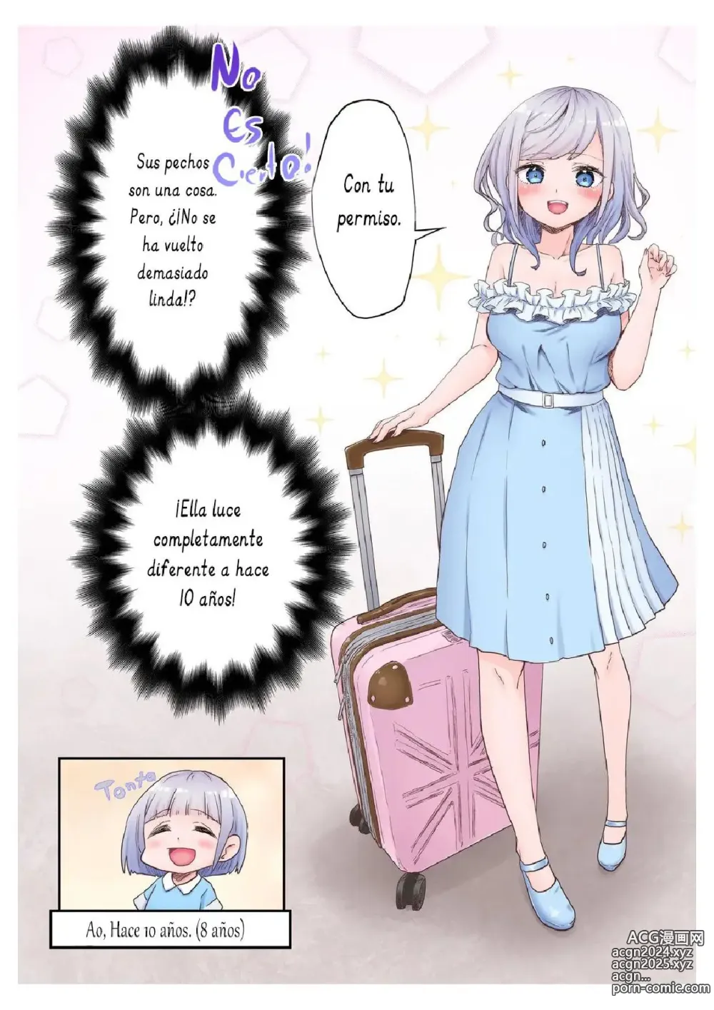 Page 10 of manga La Vida Yuri de las Hermanas Gemelas.