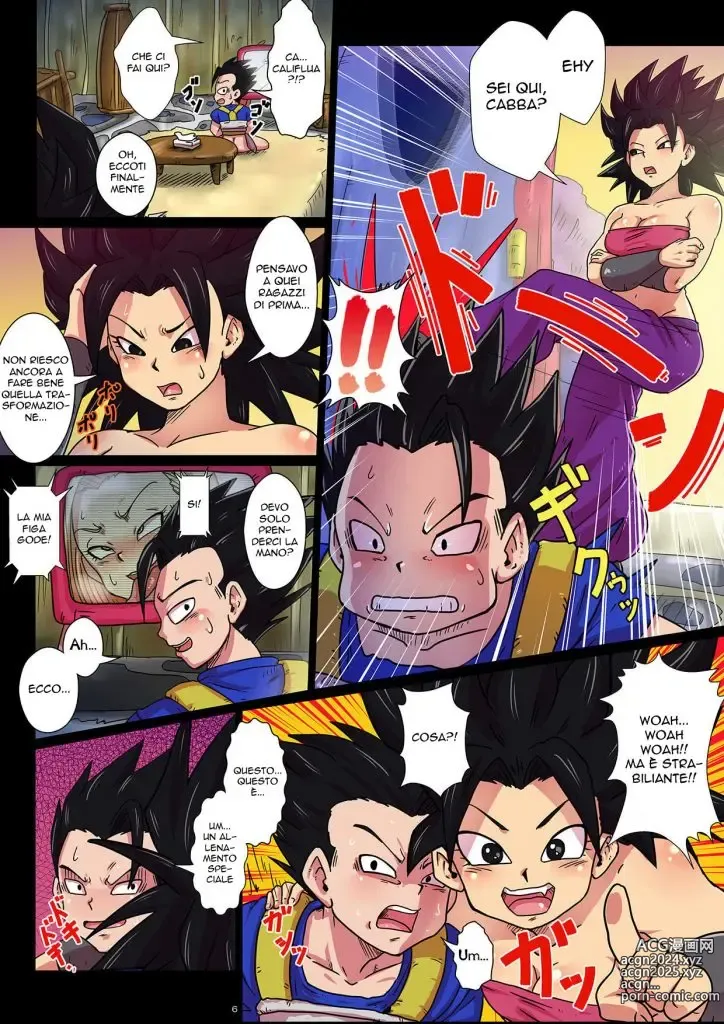 Page 6 of doujinshi Addestramento da Super Sayan