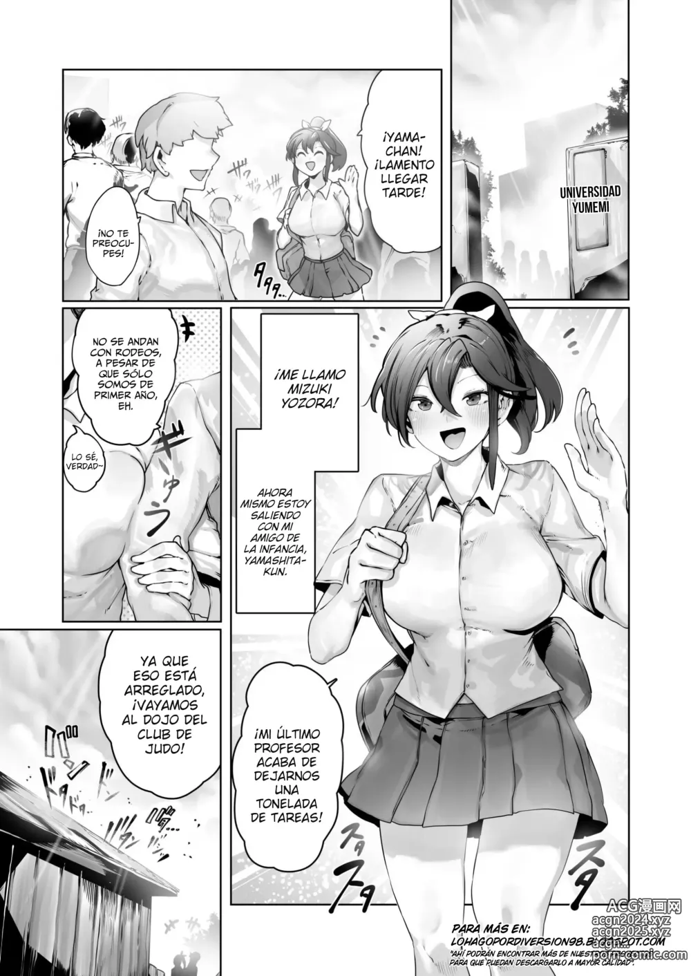 Page 2 of doujinshi Hasta Que Caiga La Luna En El Cielo Nocturno