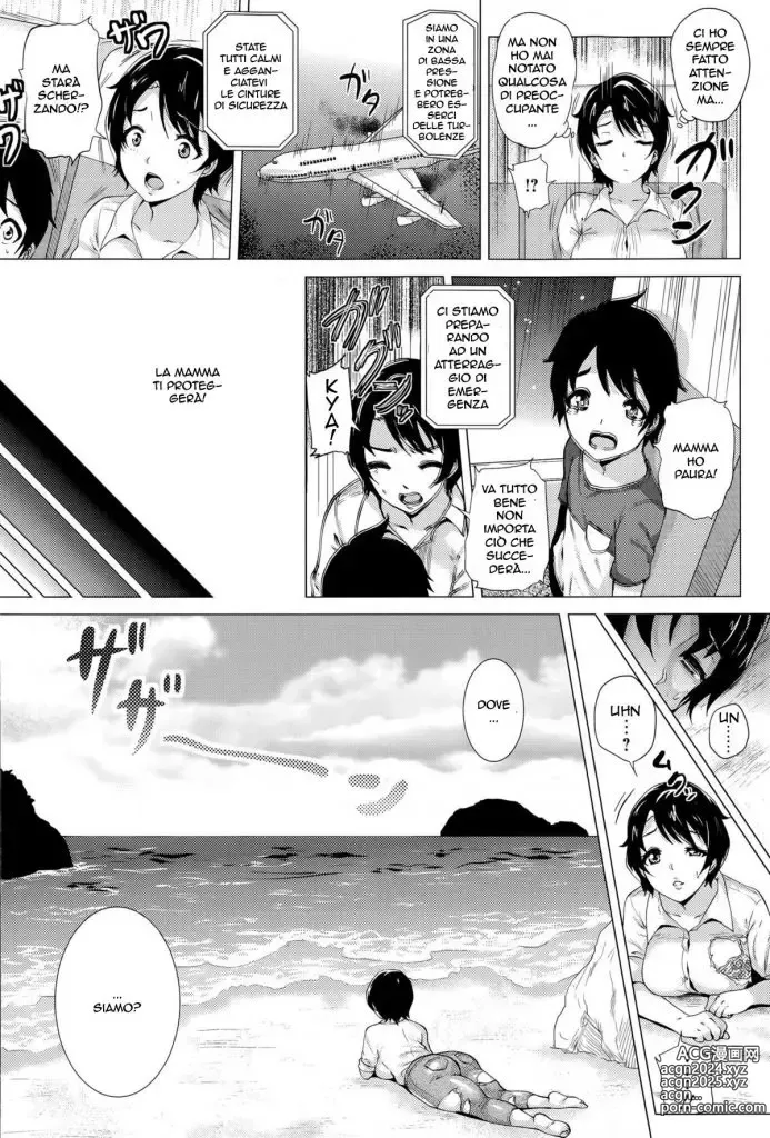 Page 2 of manga Con la Mamma Sull' Isola Deserta