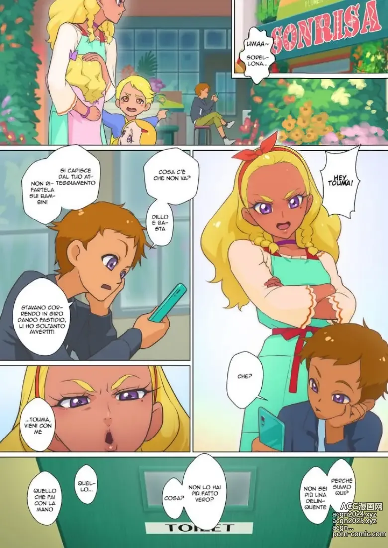 Page 3 of doujinshi Una Strana Famiglia