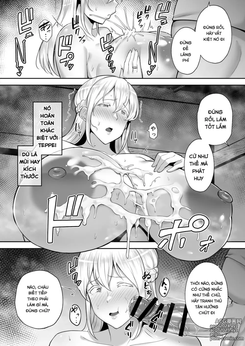 Page 23 of doujinshi Netorareta Bakunyuu Blonde Tsuma Elena -Yamato Nadeshiko ni Akogaretetara Onaho Nadeshiko ni Nattemashita w-