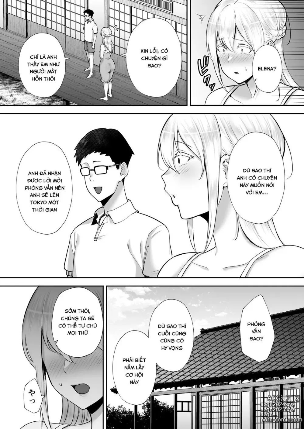 Page 37 of doujinshi Netorareta Bakunyuu Blonde Tsuma Elena -Yamato Nadeshiko ni Akogaretetara Onaho Nadeshiko ni Nattemashita w-