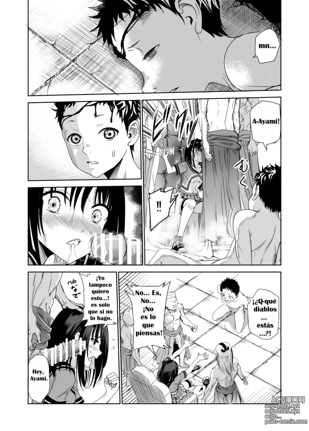 Page 20 of doujinshi Tsuyagari Mura 1 ~Kareshi o Mamoru Tame Hikyou no Mura de Kyousei Gohoushi & NTR Sex~