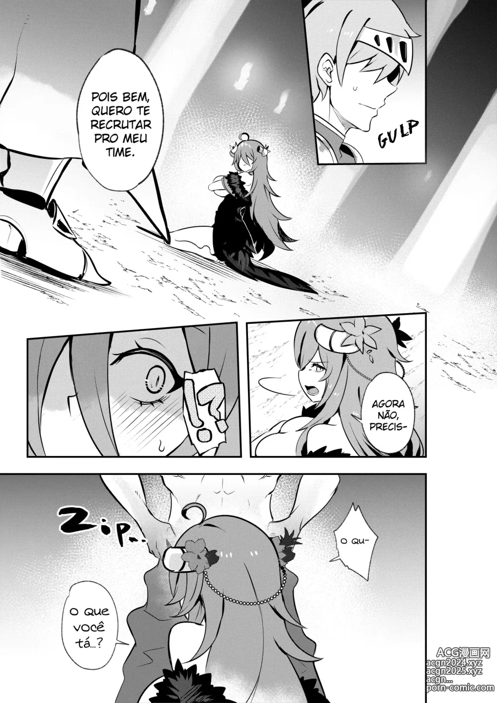 Page 7 of doujinshi The Final Dungeon Boss Cant Be This Easy To Defeat?!