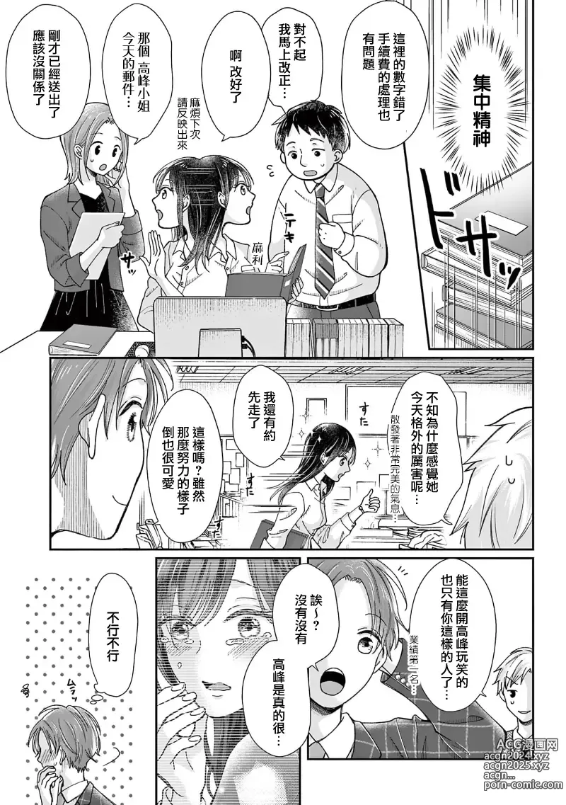 Page 35 of manga 就连口中很色情的弱点也暴露给了竞争对手的同事 1-5