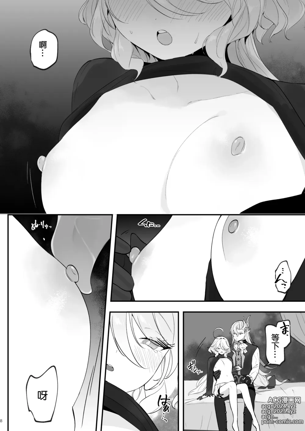 Page 8 of doujinshi Mizu wa Saigo ni Itadakou - Ill Have the Water Last