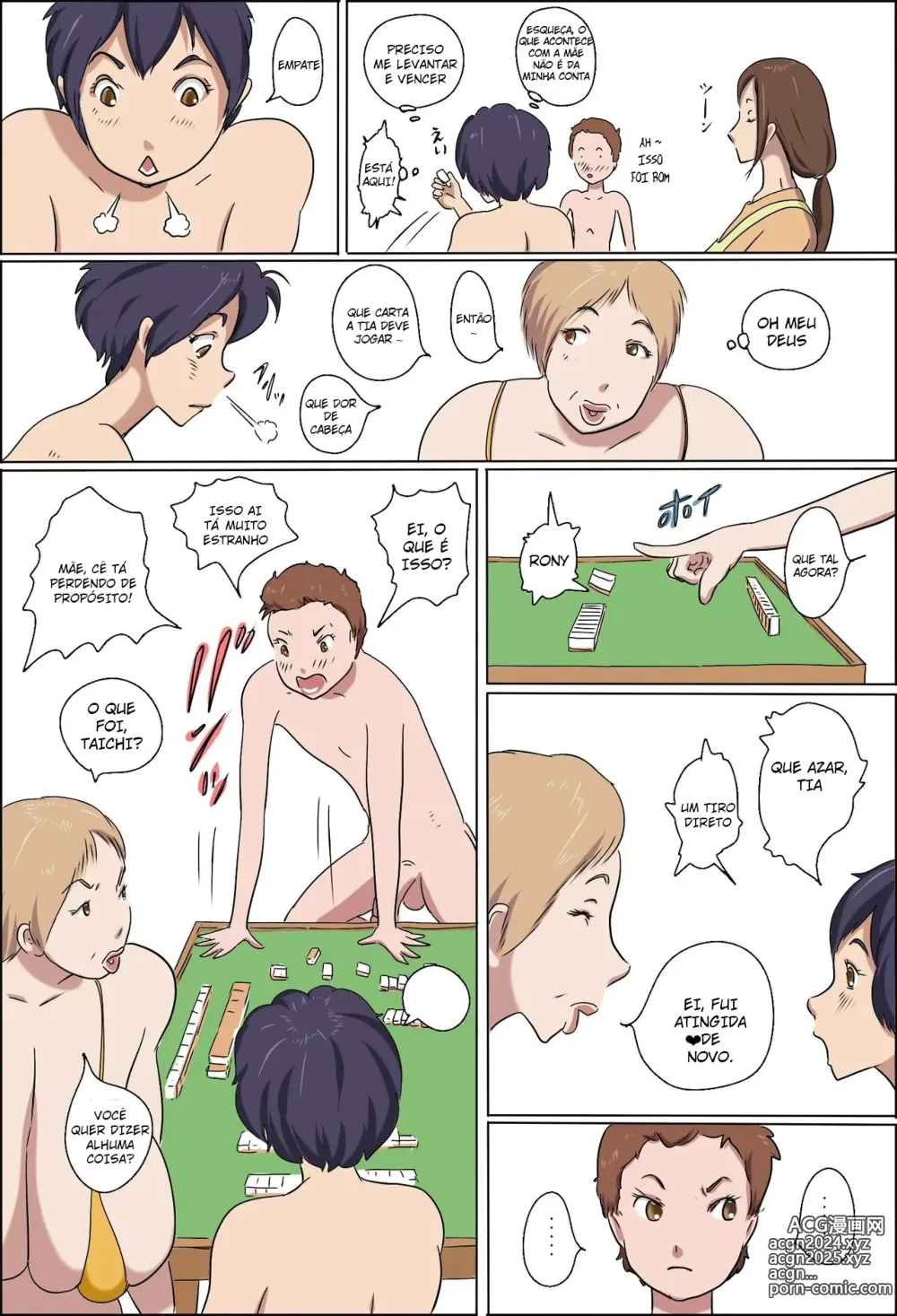 Page 11 of doujinshi Kazoku Taikou Mahjan Taikai - Torneio Familiar De Mahjong Família Fujisaki vs Familia Yamada