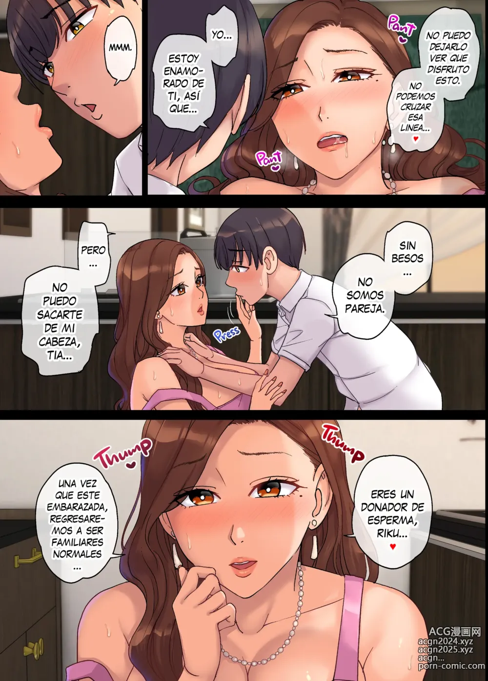 Page 32 of doujinshi El embarazo de Reiko - Como me volvi un donador de esperma - 01