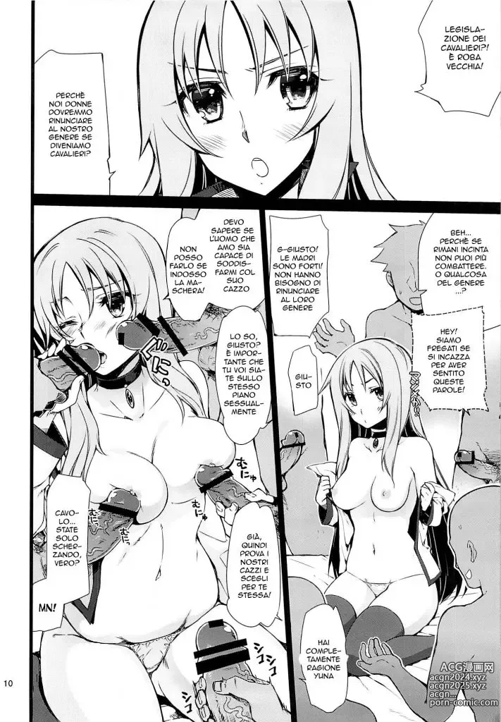 Page 9 of doujinshi Le Donne Cavaliere dello Zodiaco