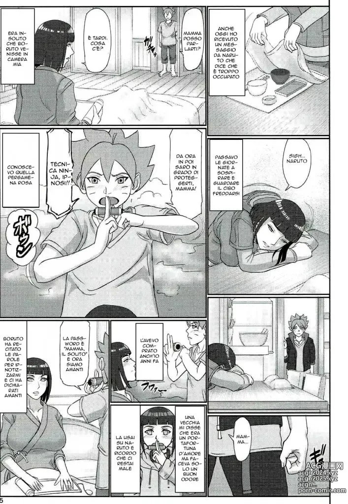 Page 4 of doujinshi Aiutare la Mamma