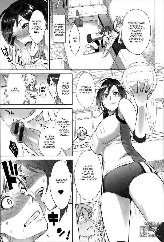 Page 9 of manga Schiacciata