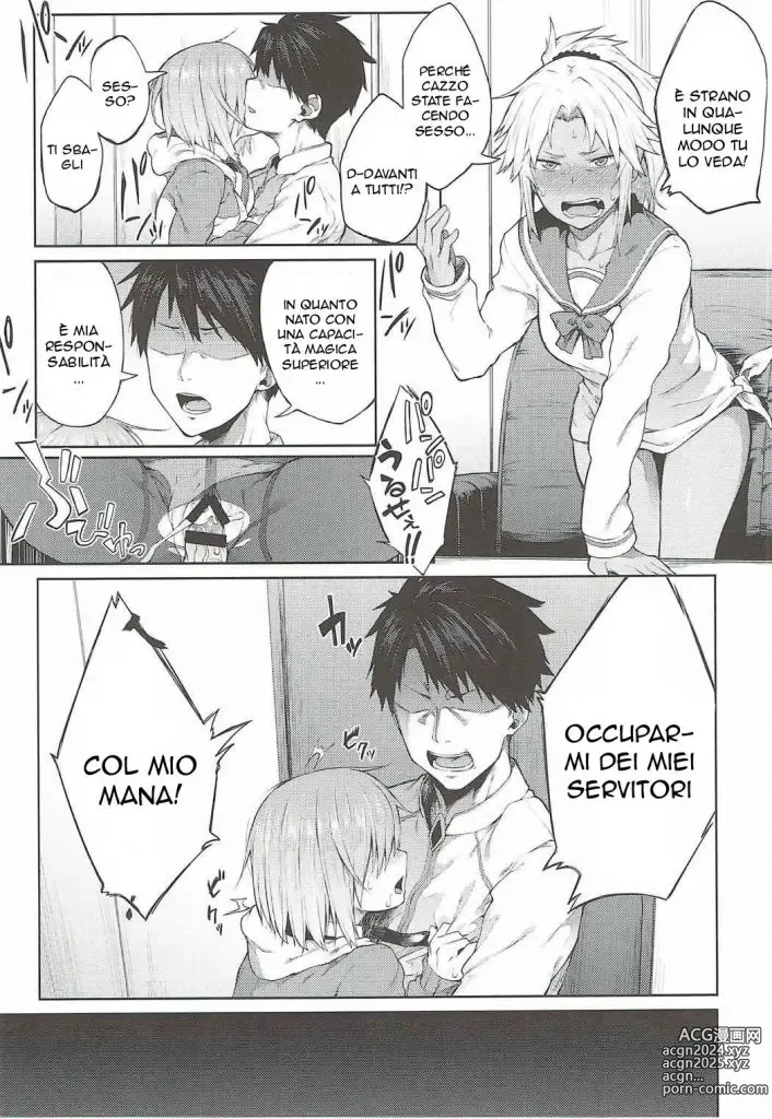 Page 3 of doujinshi Ricaricare il Mana