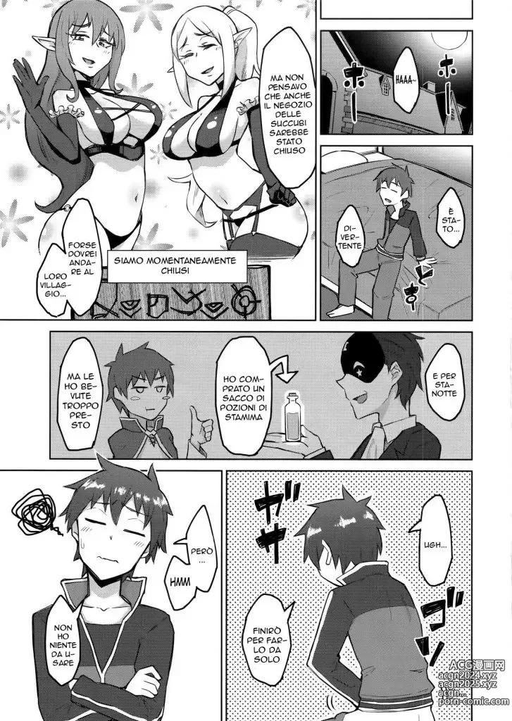 Page 4 of doujinshi Sfidare una Dea