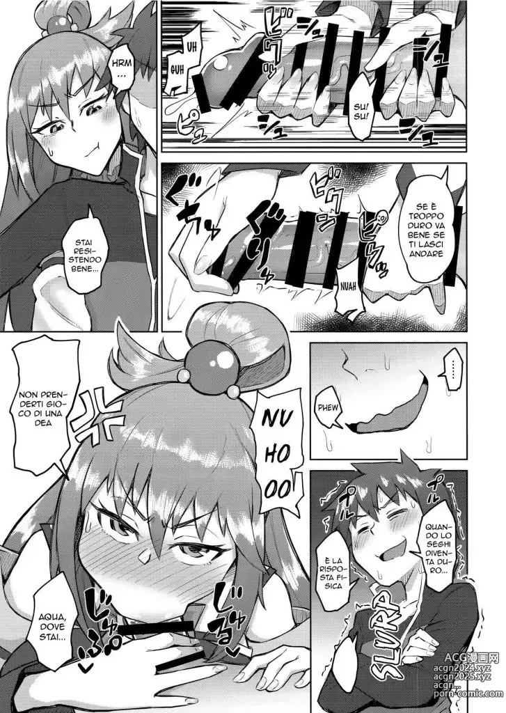 Page 8 of doujinshi Sfidare una Dea