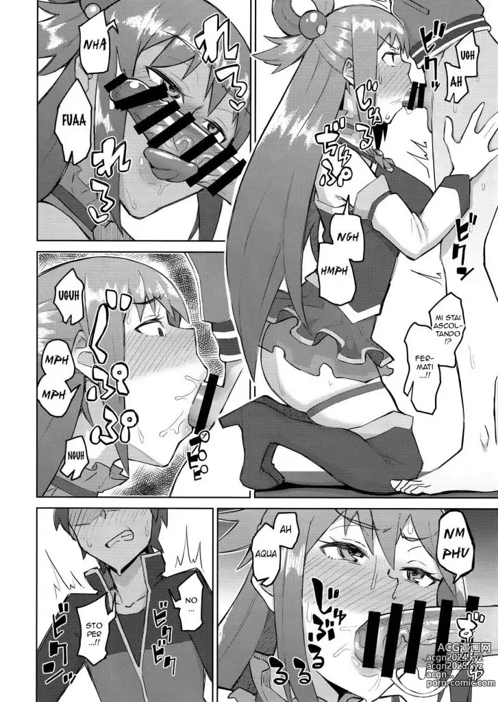 Page 9 of doujinshi Sfidare una Dea