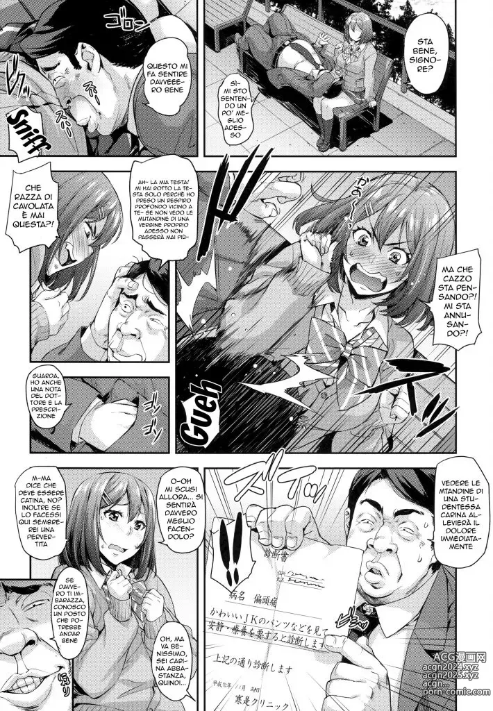 Page 3 of manga La Cura per il Mal di Testa