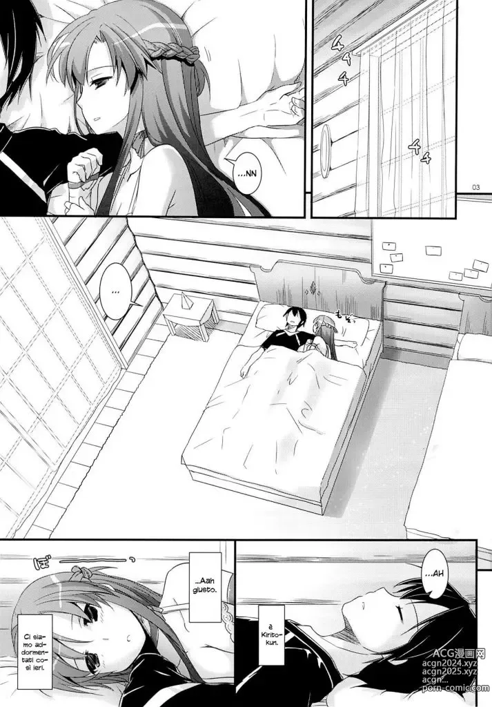 Page 2 of doujinshi Dormire fa Bene