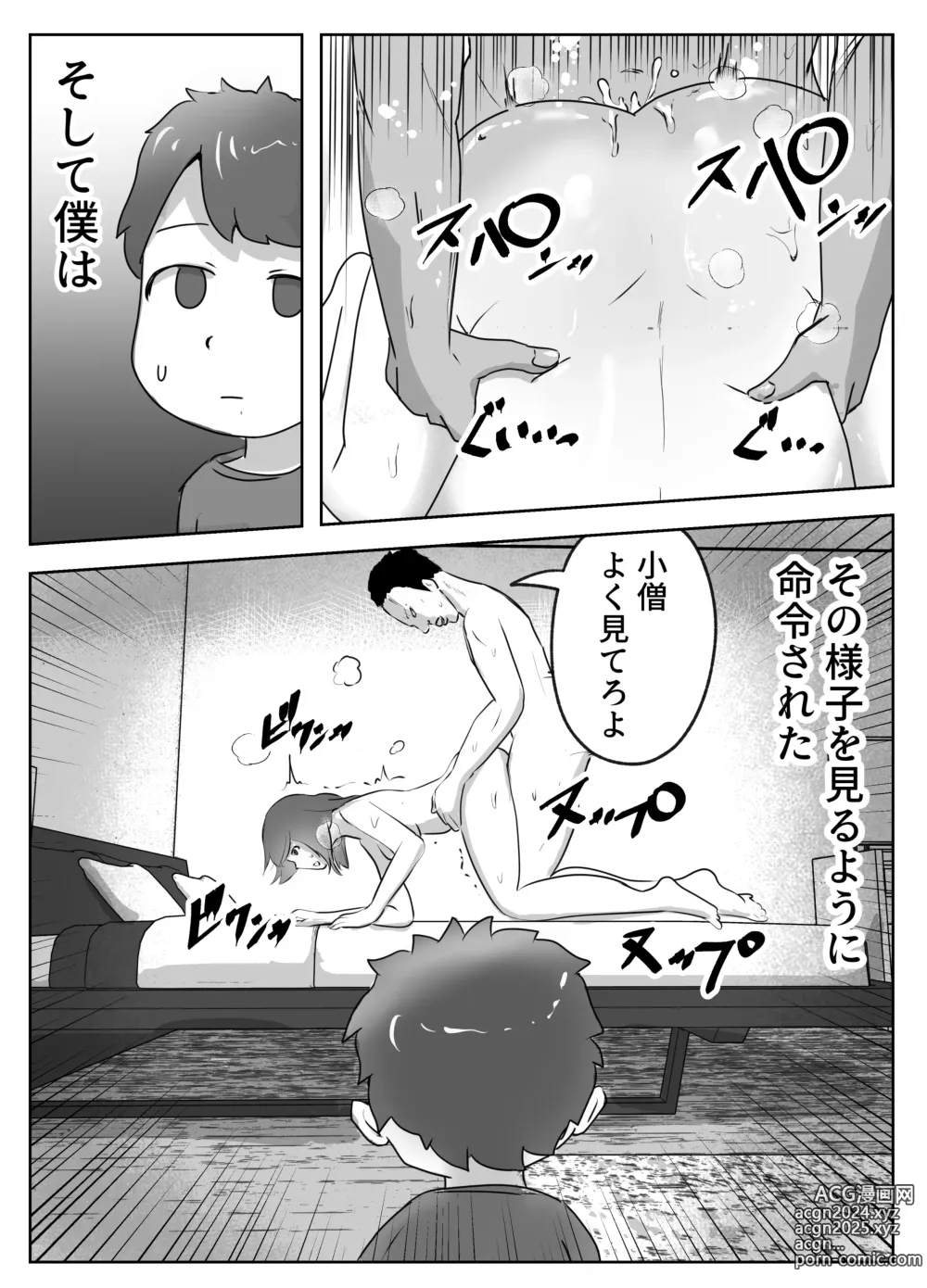 Page 29 of doujinshi Boku no Me no Mae de Kaa-san ga ~Jitaku Senkyo Mugen Tanetsuke~