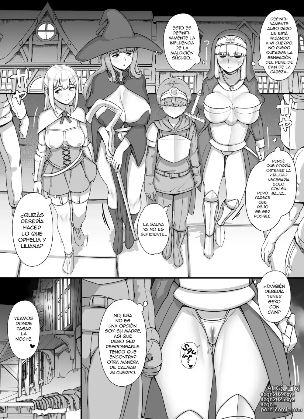 Page 29 of doujinshi Haha Ane Oba ga Succubus na Shota Yuusha Harem Party