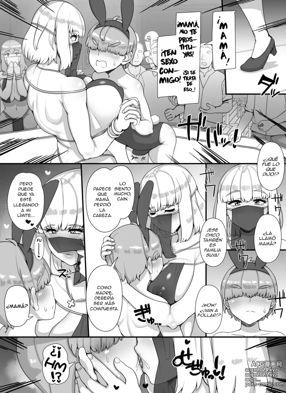 Page 34 of doujinshi Haha Ane Oba ga Succubus na Shota Yuusha Harem Party