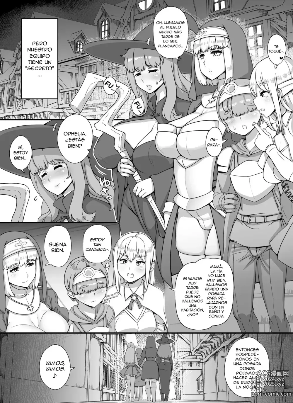 Page 6 of doujinshi Haha Ane Oba ga Succubus na Shota Yuusha Harem Party