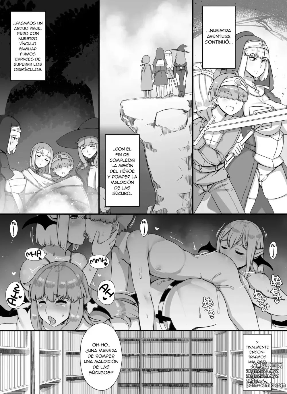 Page 51 of doujinshi Haha Ane Oba ga Succubus na Shota Yuusha Harem Party