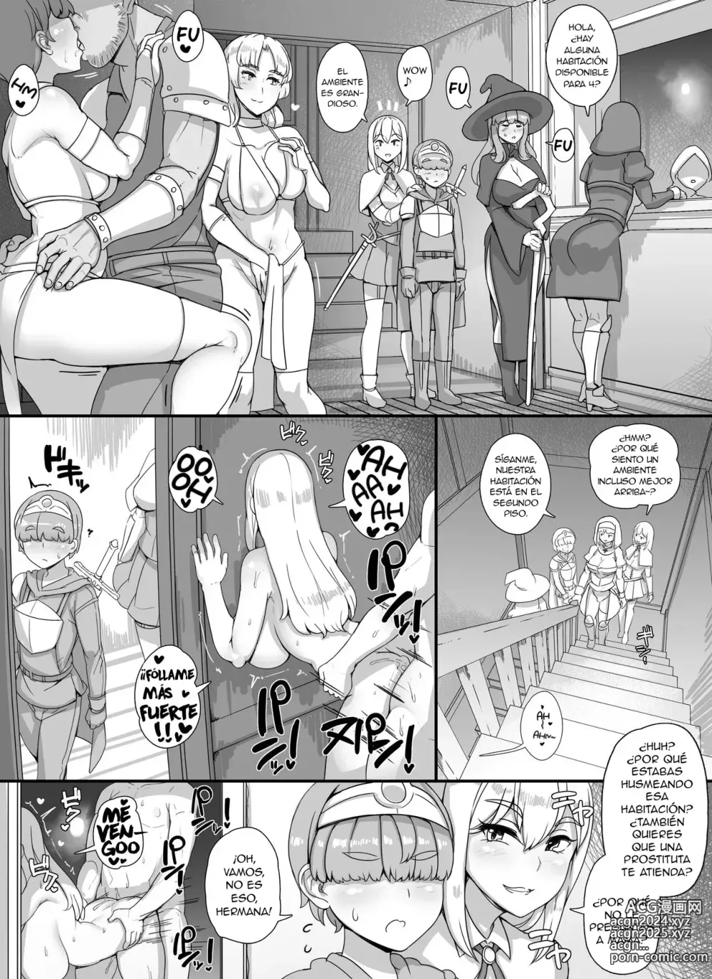 Page 7 of doujinshi Haha Ane Oba ga Succubus na Shota Yuusha Harem Party