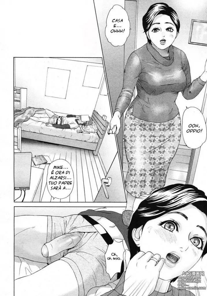 Page 1 of manga Patto con Mamma (decensored)