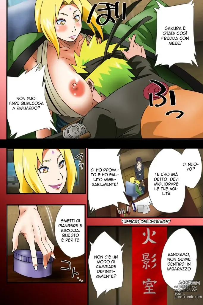 Page 9 of doujinshi La Fortuna della Volpe (decensored)