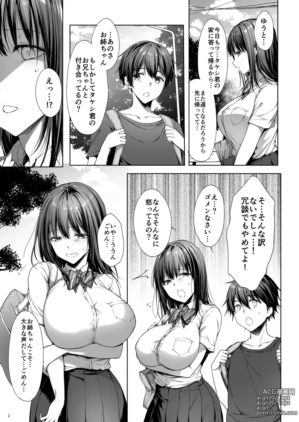 Page 3 of doujinshi 弟の身代わりになった姉 2