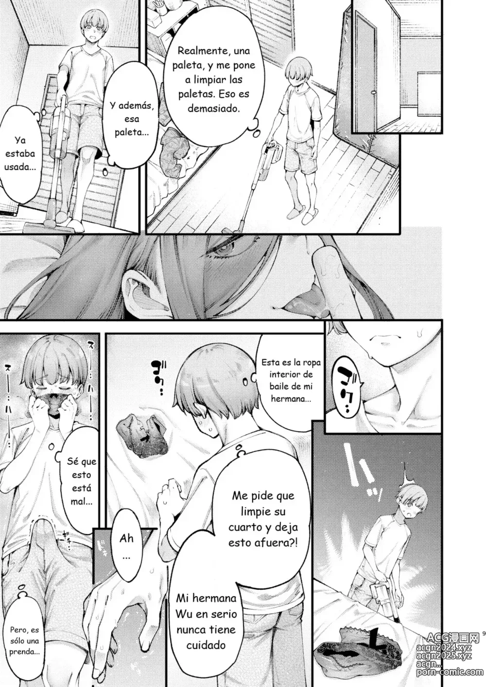 Page 8 of doujinshi MI hermana cachonda y erotica esta tratando de seducirme