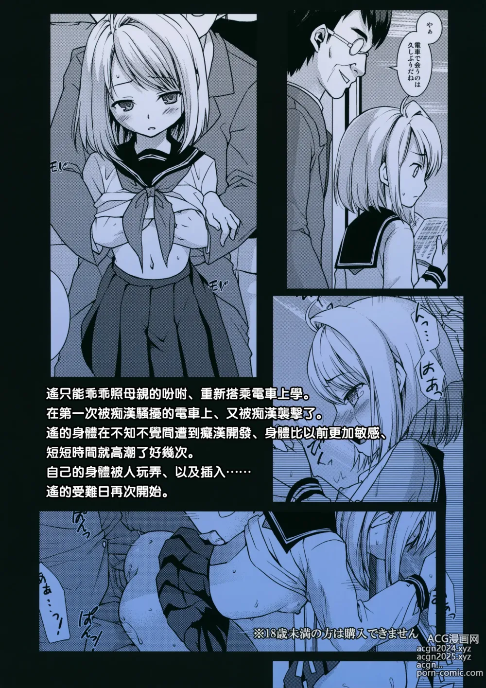 Page 205 of doujinshi Mukuchi Shoujo no Chikan Higai