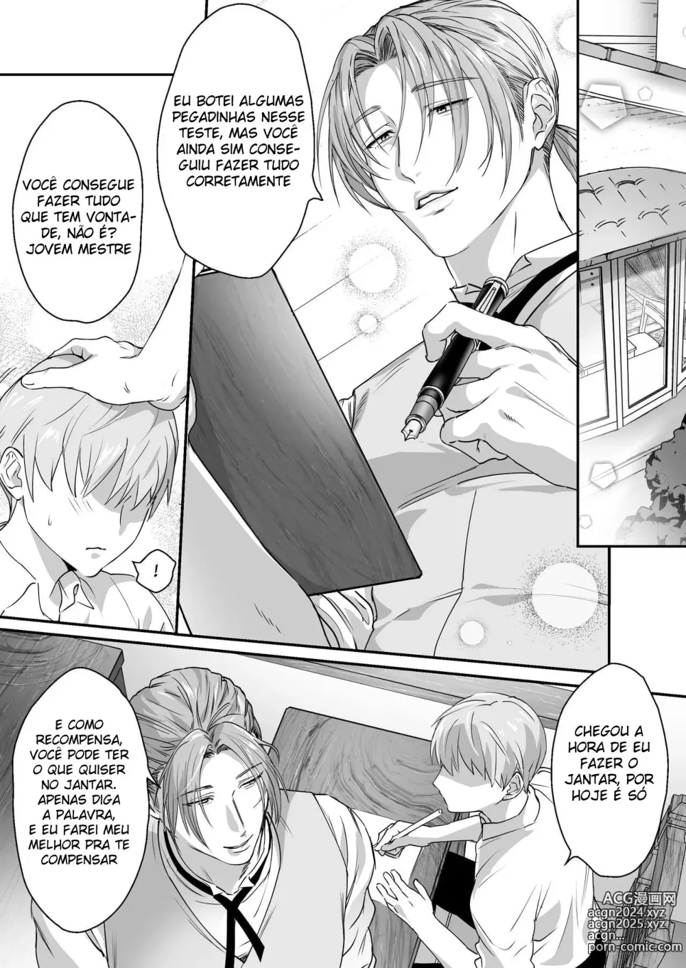 Page 41 of doujinshi Young Master, It's Time For Punishment