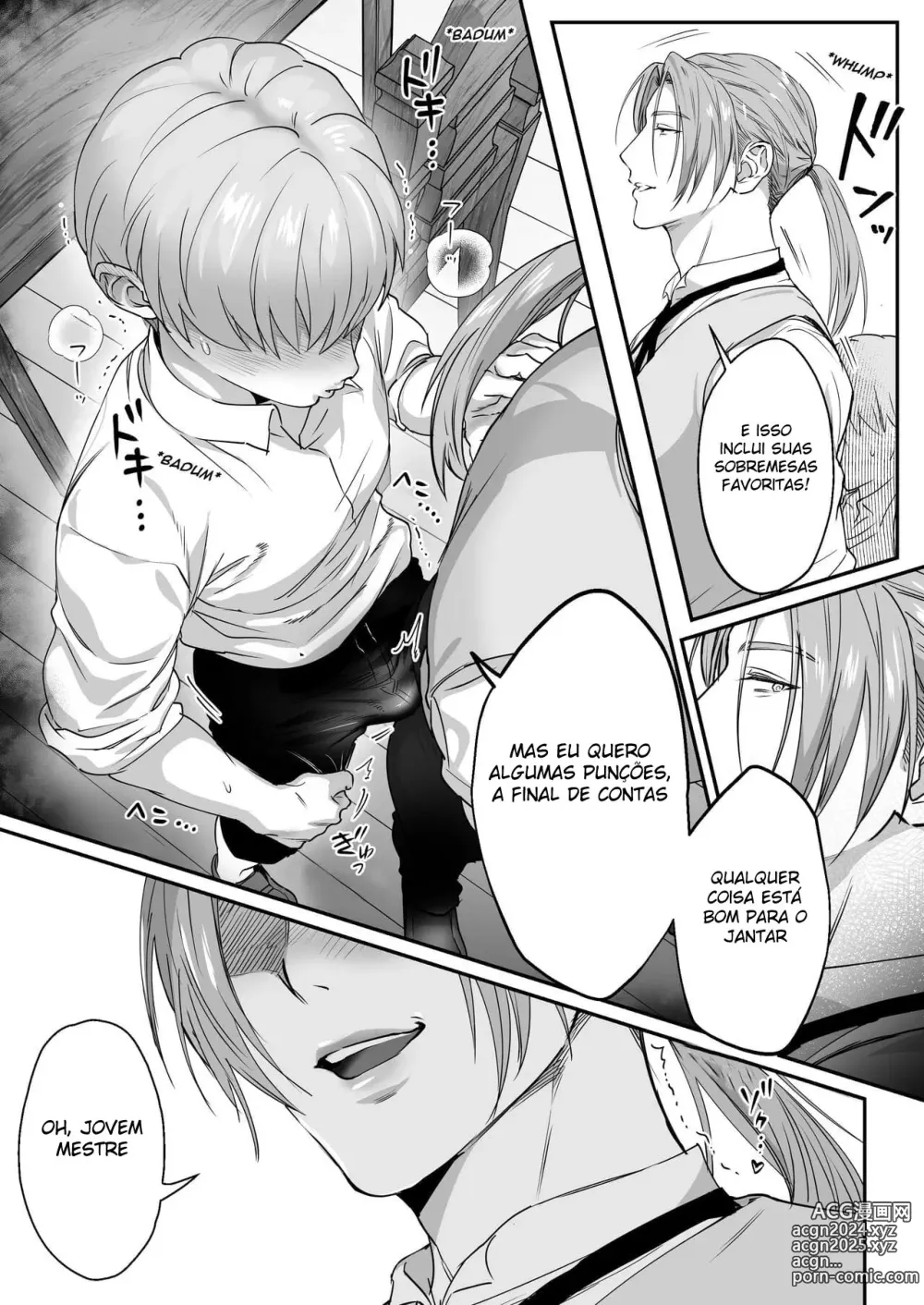 Page 42 of doujinshi Young Master, It's Time For Punishment