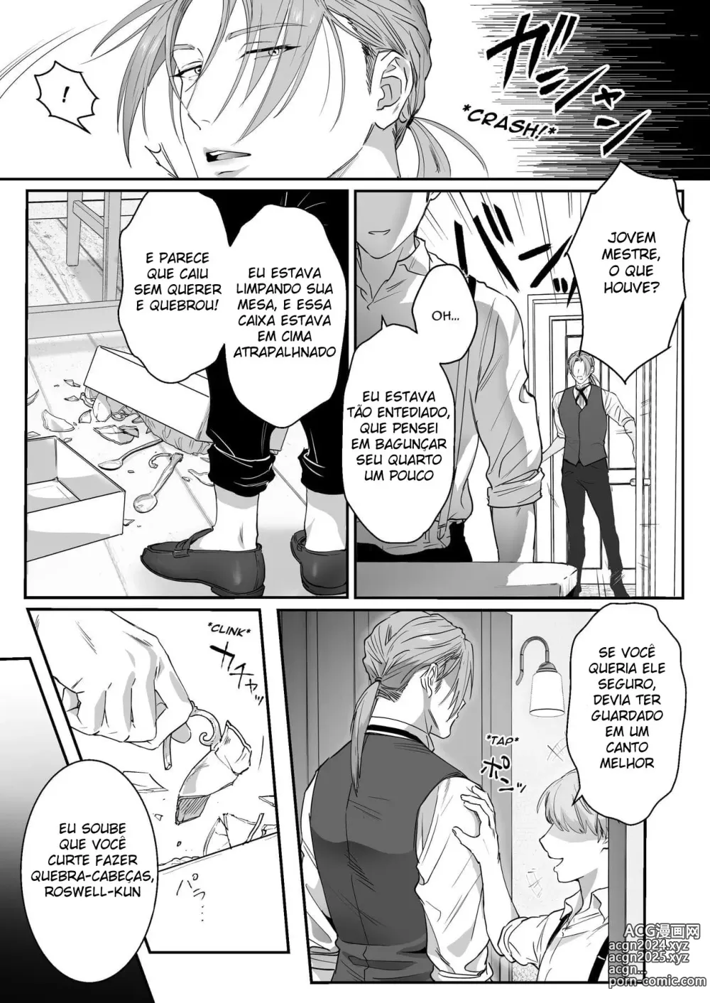 Page 6 of doujinshi Young Master, It's Time For Punishment