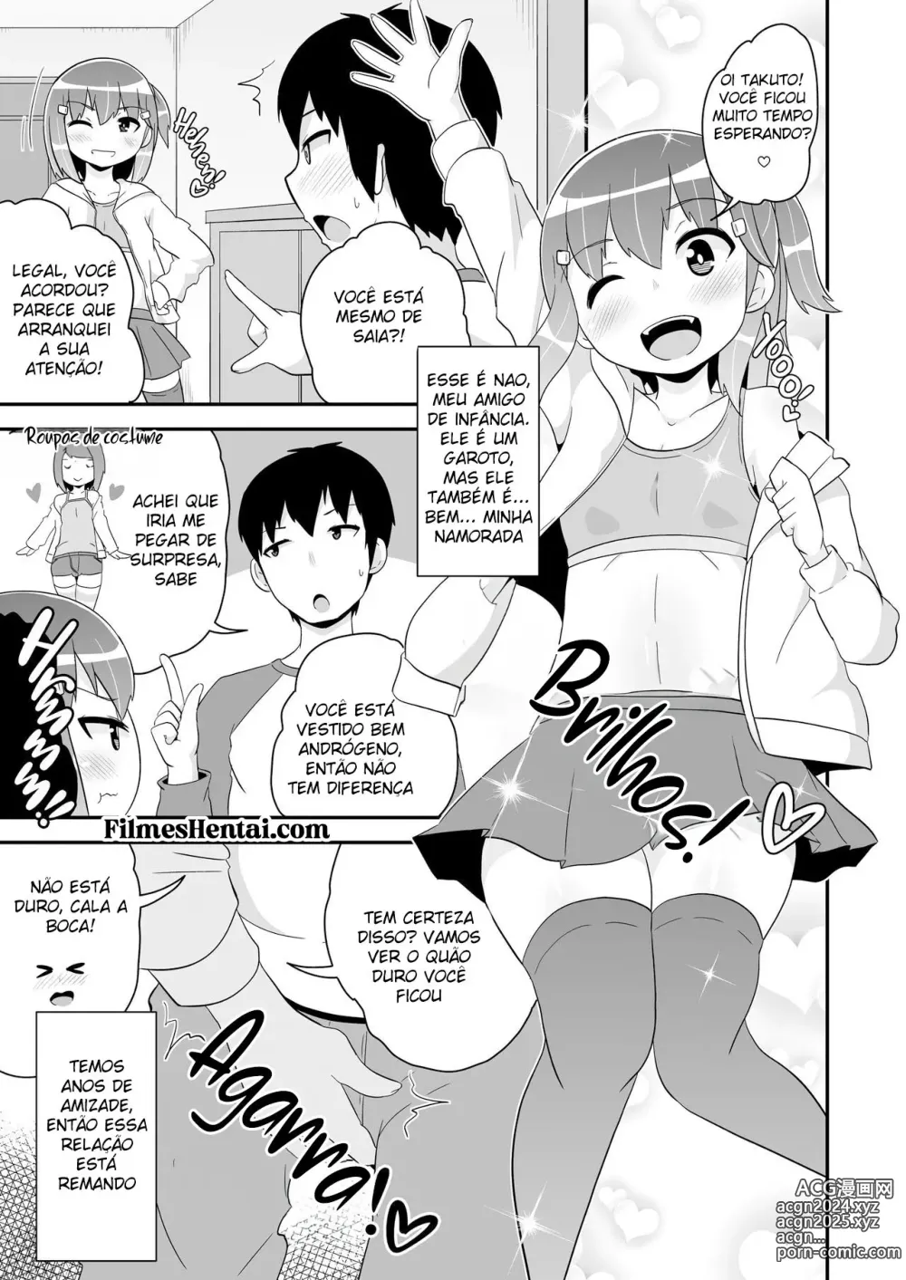 Page 2 of doujinshi Gay Sex with My Girlfriend 2