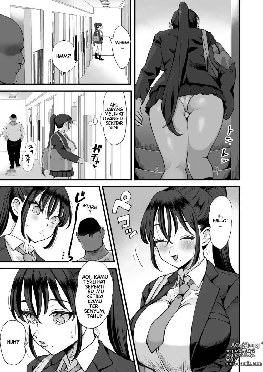 Page 12 of doujinshi Entranced Daughter and Natural Airhead Mother