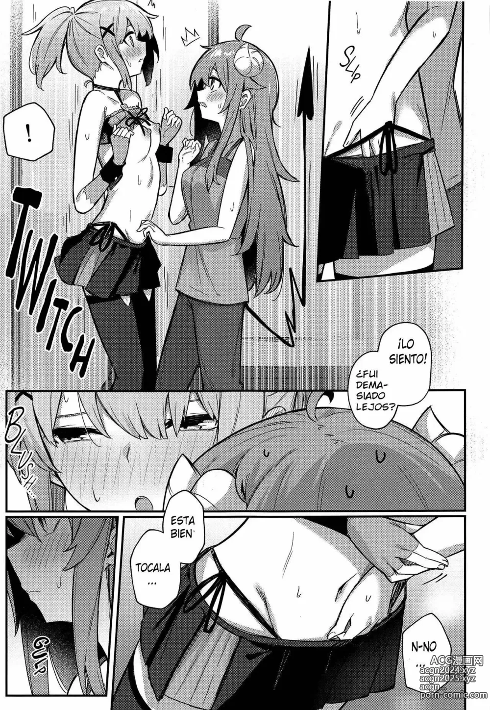 Page 20 of doujinshi Momo-chan Yamiochi shita!?