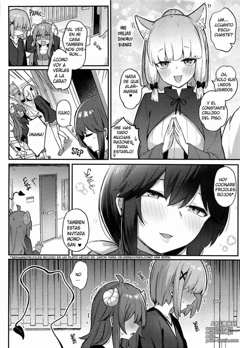 Page 37 of doujinshi Momo-chan Yamiochi shita!?