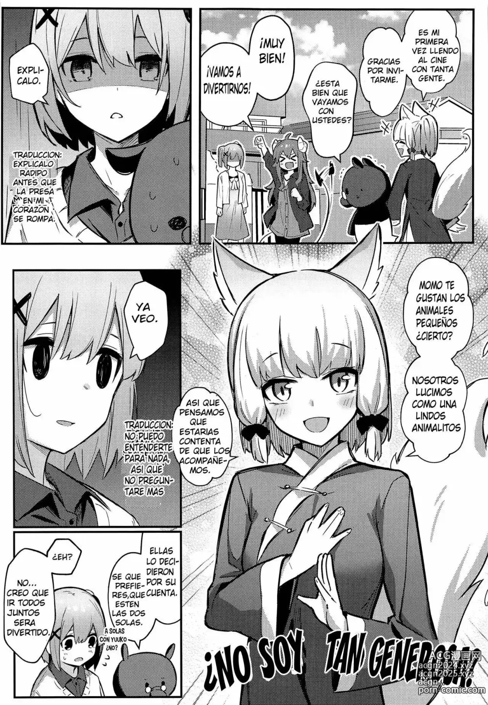 Page 6 of doujinshi Momo-chan Yamiochi shita!?