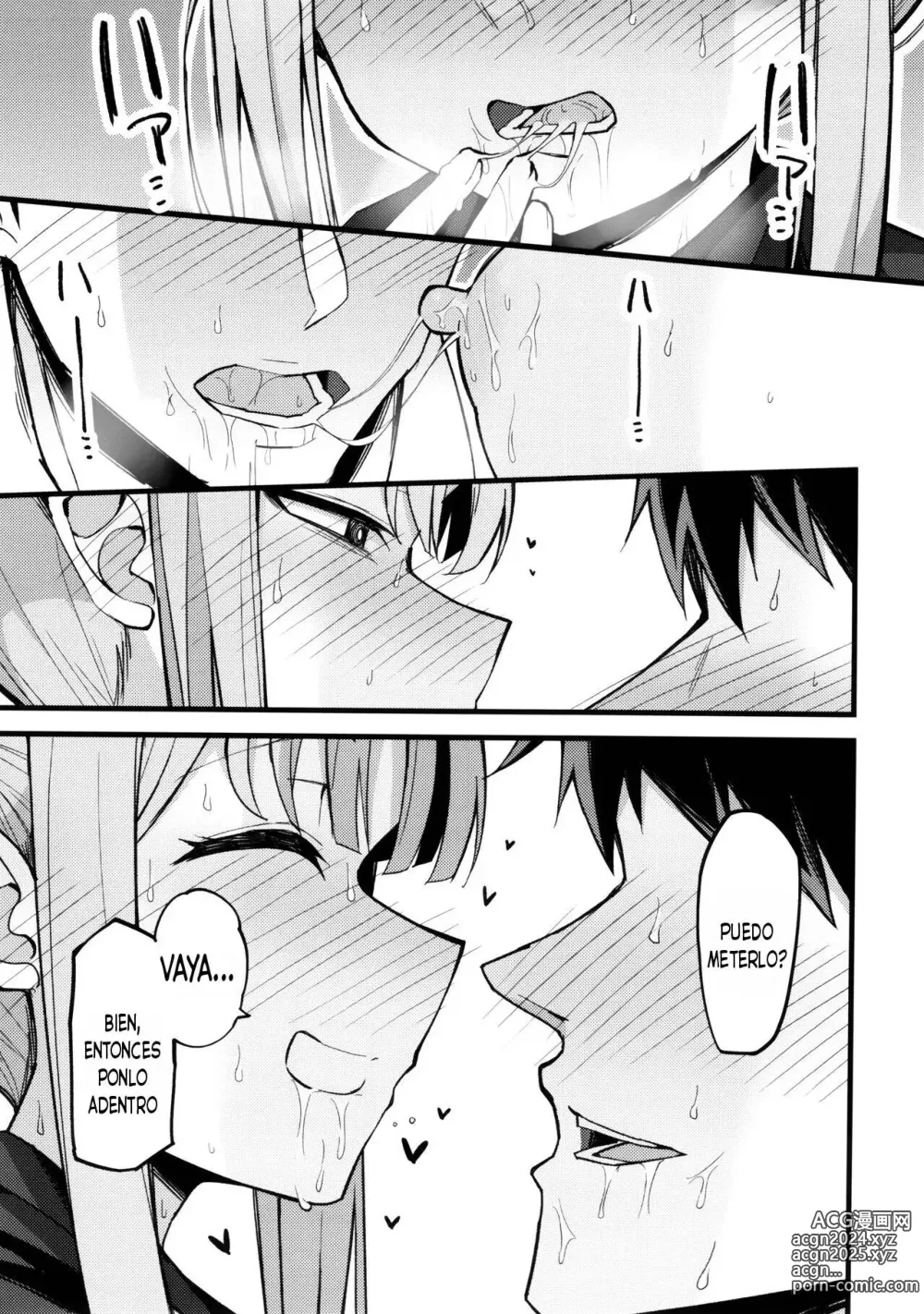 Page 12 of doujinshi Mika, Koe Osaete.