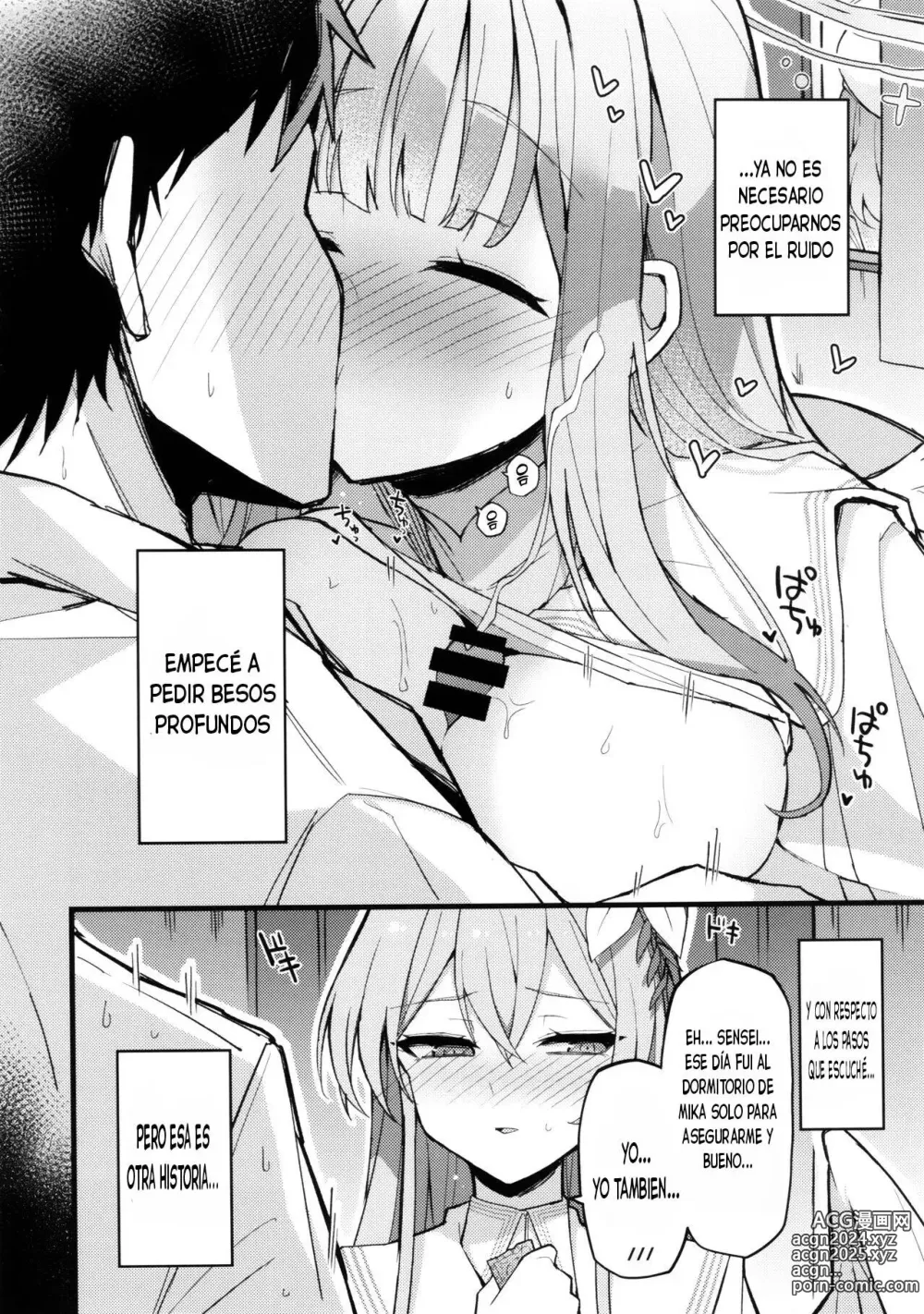 Page 25 of doujinshi Mika, Koe Osaete.