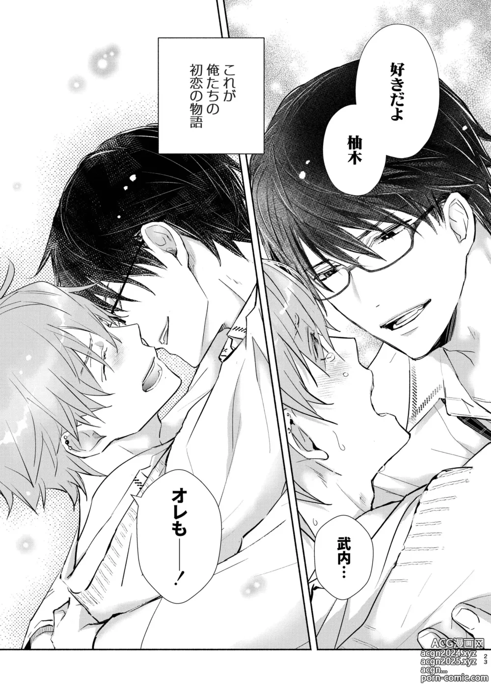 Page 23 of doujinshi Houkago no, Bokura.